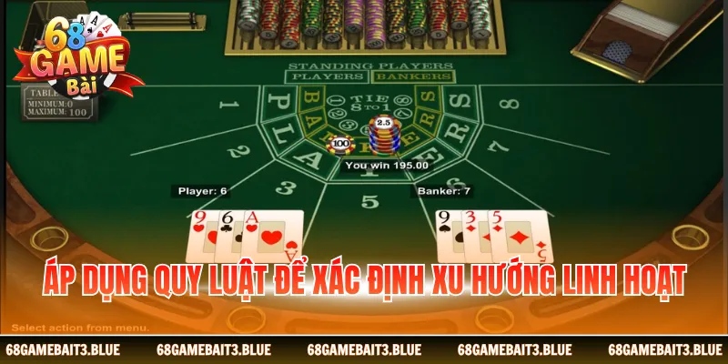 Áp dụng quy luật để xác định xu hướng linh hoạt